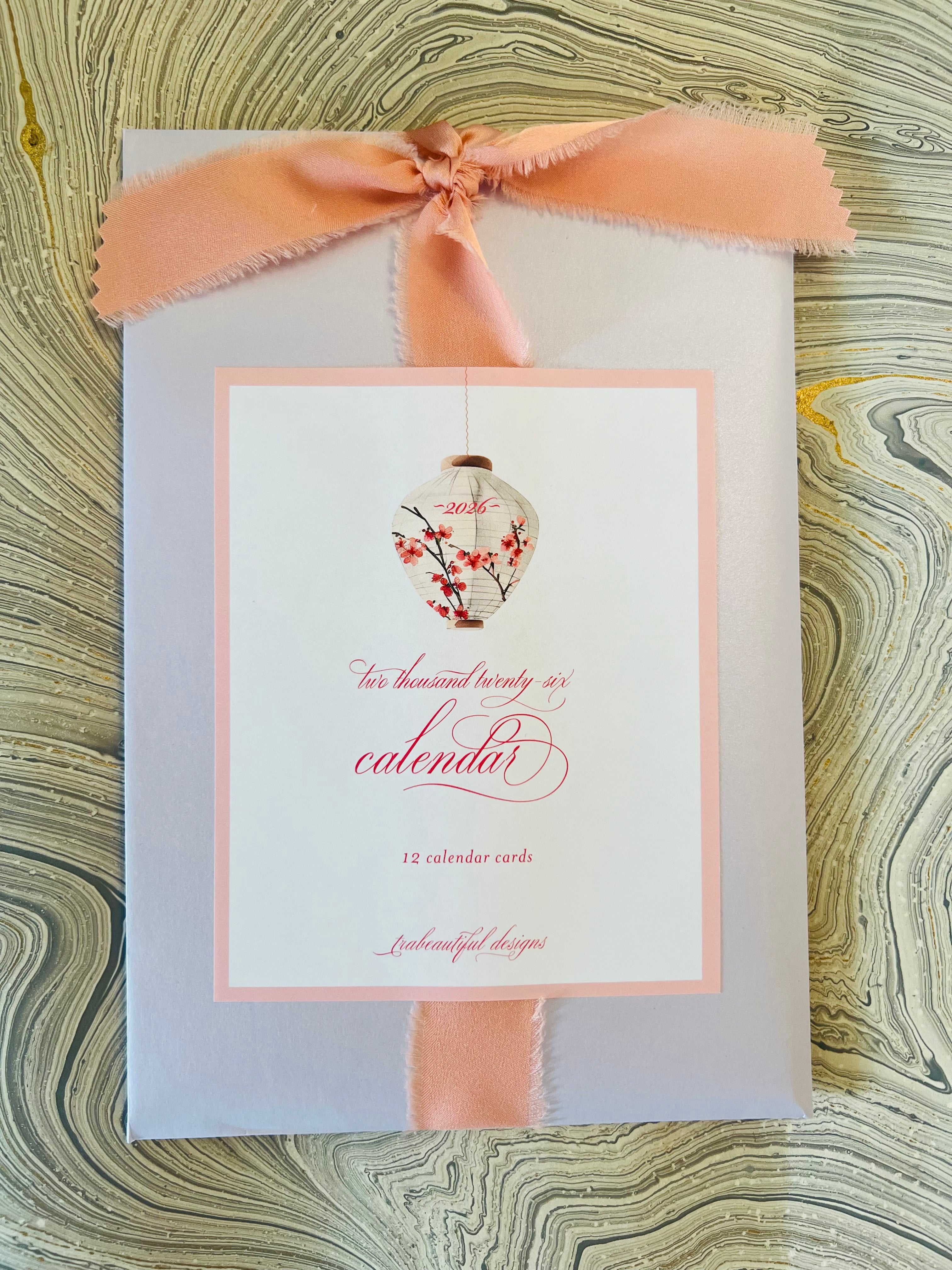 2026 Desk Calendar Refill